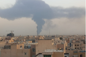 آتشسوزی گسترده در یک انبار مواد نفتی در جنوب تهران