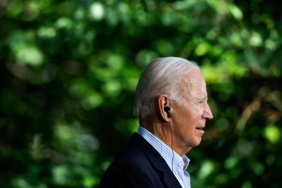 President Joe Biden at Camp David on August 18, 2023