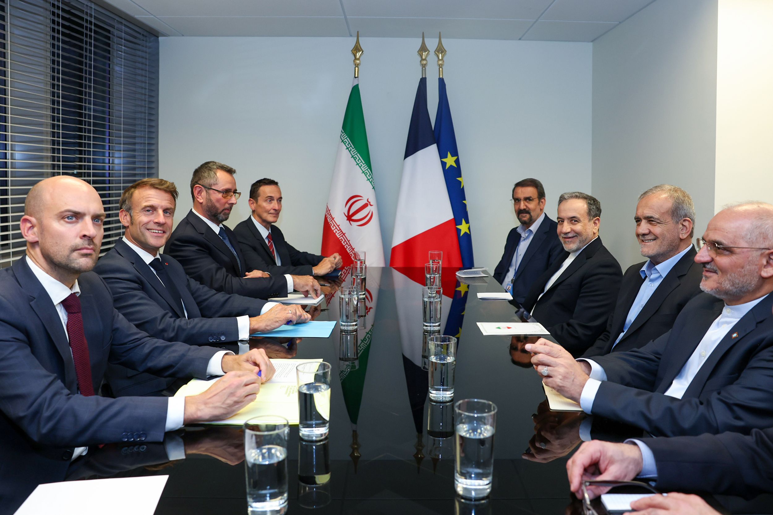 Paris ties with Tehran depend on fate of nationals held in Iran - Macron