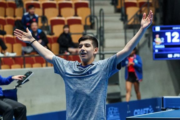 قهرمانی بنیامین فرجی در مسابقات تنیس روی میز کانتندر تونس