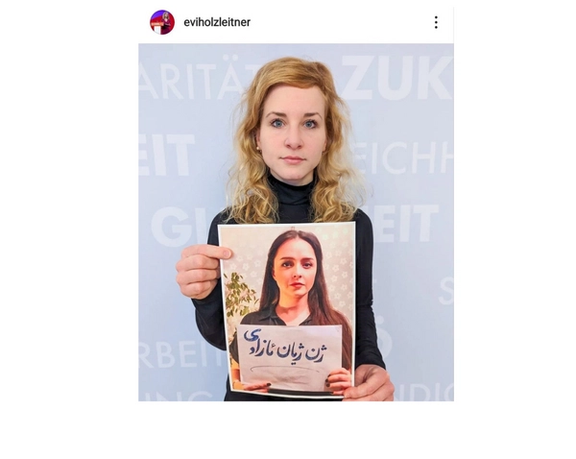 یک نماینده مجلس اتریش کفالت سیاسی ترانه علیدوستی را به عهده گرفت