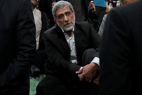 اسماعیل قاآنی: فرماندهان آمریکایی به ترامپ گفتند ناوهای ما آهنپارهای بیش نیست