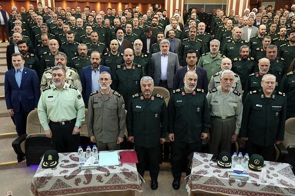 Some of the high-ranking military officials of the Islamic Republic