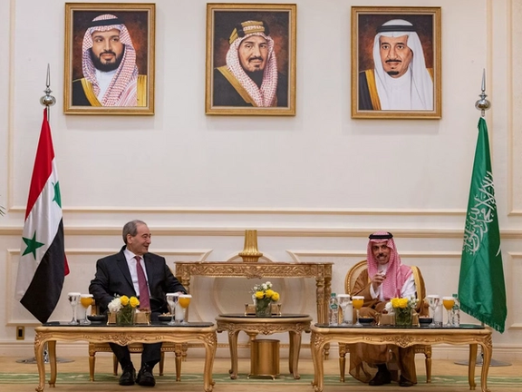 وزیران خارجه عربستان سعودی و سوریه در جده دیدار کرده و از روند احیای روابط استقبال کردند