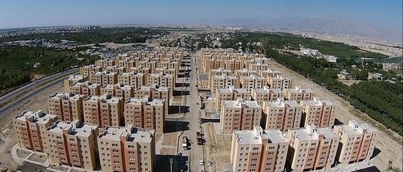 Small residential units in the capital Tehran