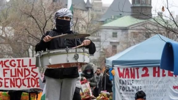 دست جمهوری اسلامی در پس تظاهرات ضد اسرائیلی در دانشگاهی کانادایی