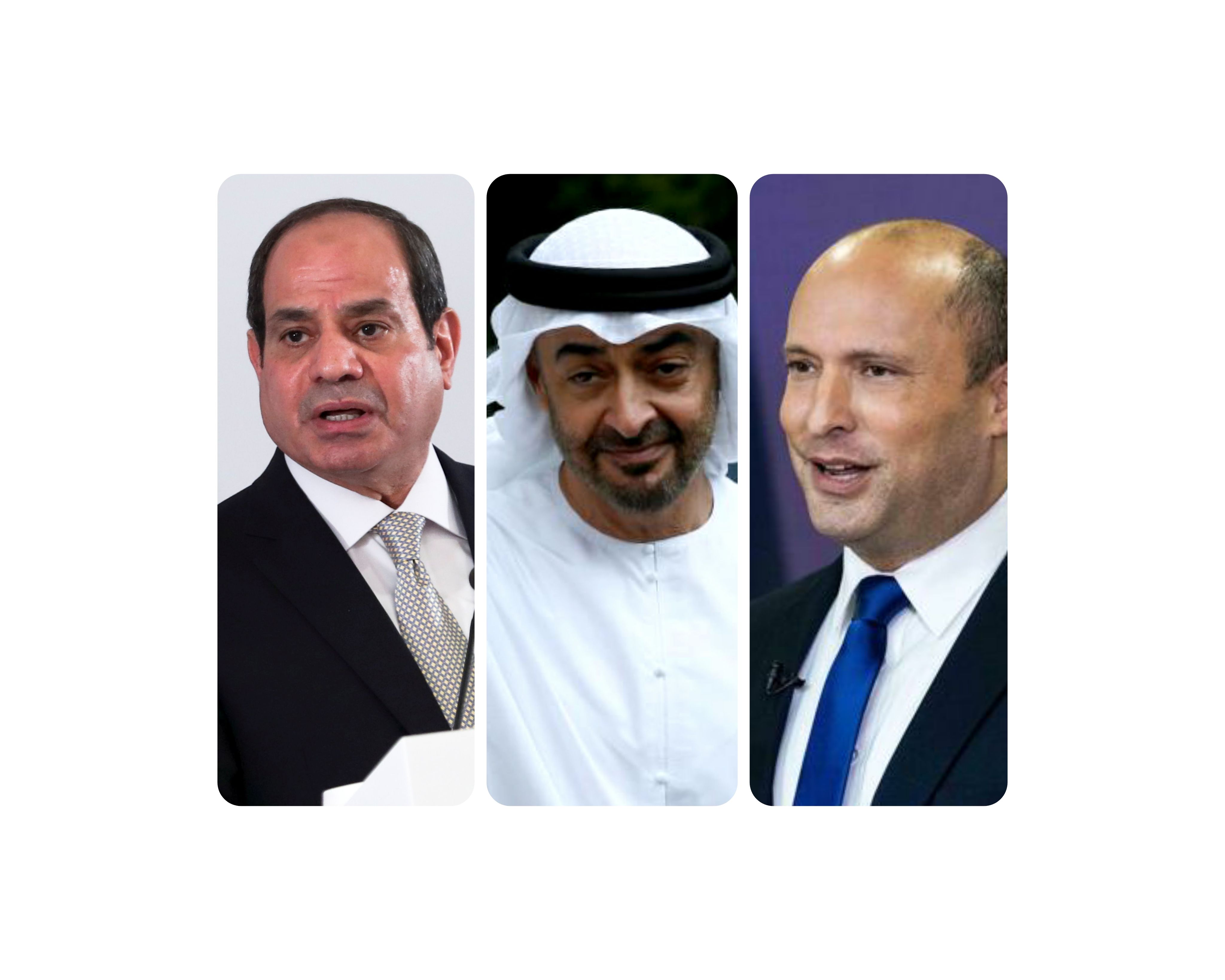 اجتماع لقادة مصر والإمارات وإسرائيل يبحث أزمة أوكرانيا والاتفاق الأميركي المحتمل مع إيران