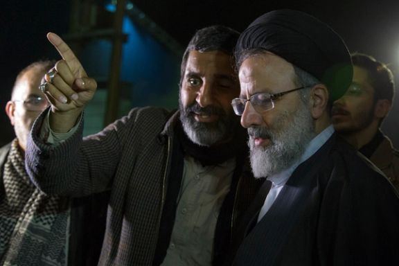 Hossein Yekta and President Ebrahim Raisi (undated)