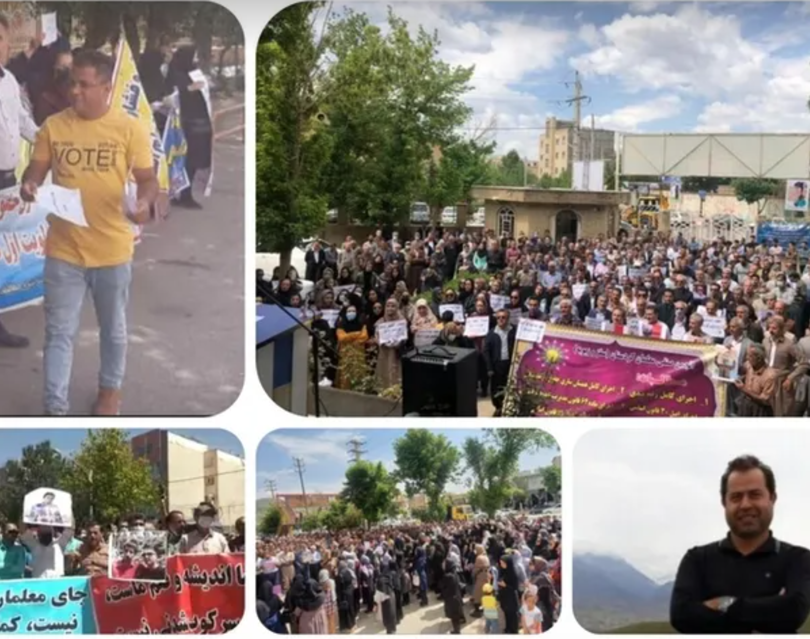 قوات الأمن الإيرانية تفض تجمعات المعلمين بالقوة وتعتقل عشرات المتظاهرين