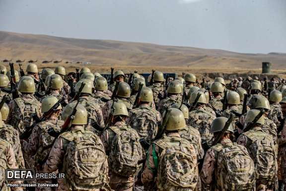 File photo of a group of IRGC members