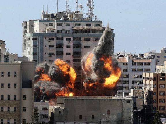 اسرائیل:حماس در برج دفاتر رسانهها در غزه در حال ساخت سیستمی برای مختل کردن گنبد آهنین بود