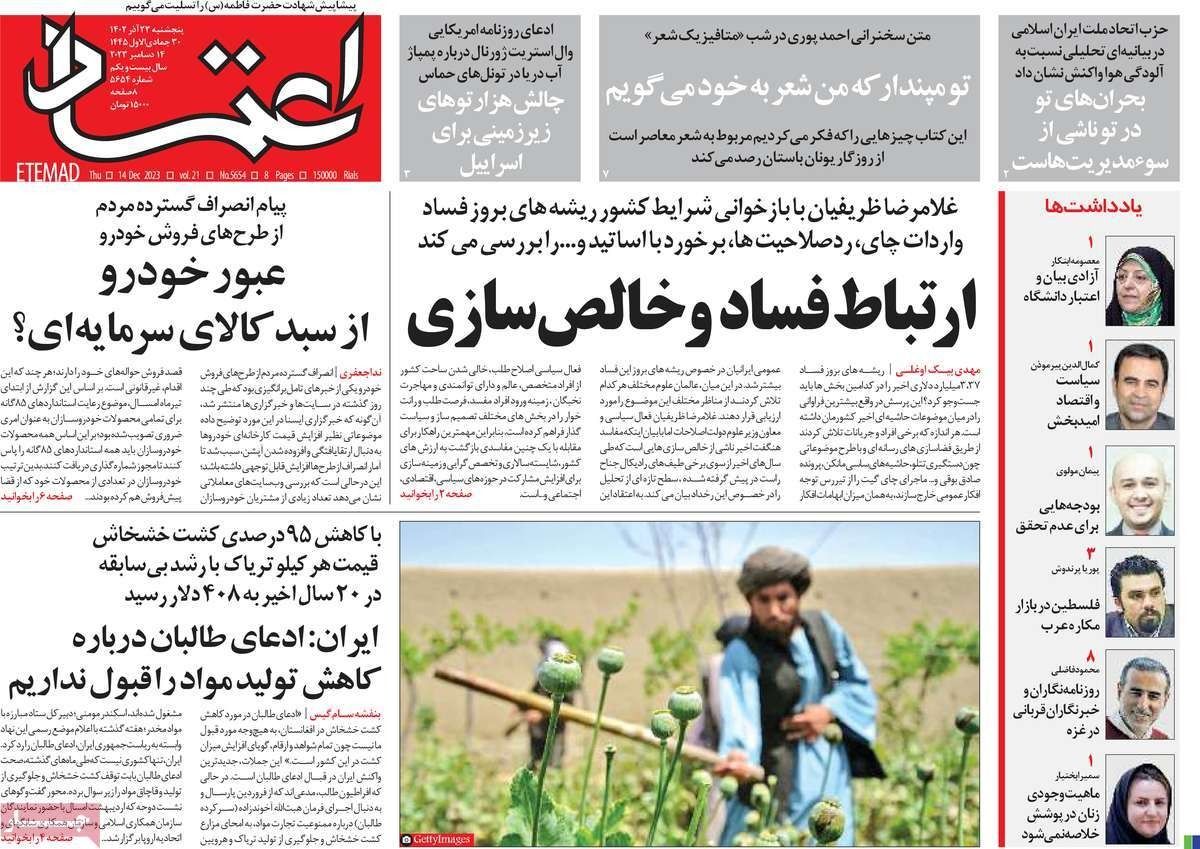 صحف إيران: فضيحة فساد جديدة للحكومة وموسكو مستفيدة من تأزم علاقات طهران الخارجية