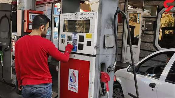 A gas station in Iran