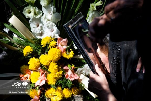 Armita Geravand’s funeral in Tehran (October 2023)