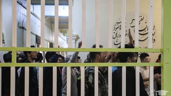 Iranian jailed protesters cheer after the pardon by ruler Ali Khamenei