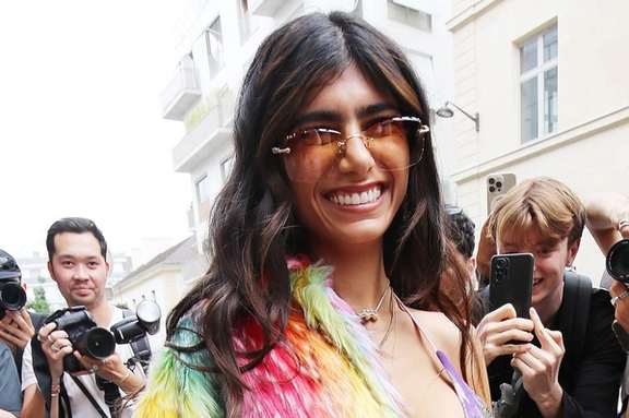 Lebanese-American media personality Mia Khalifa