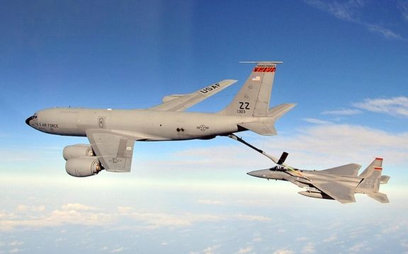 بیبیسی از پرواز دستکم شش سوخترسان آمریکایی از بریتانیا بهسوی مدیترانه خبر داد