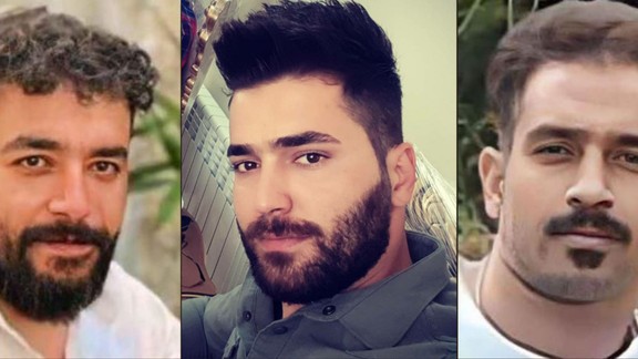 From left to right: Saleh Mirhashemi, Majid Kazemi, Saeed Yaghoubi