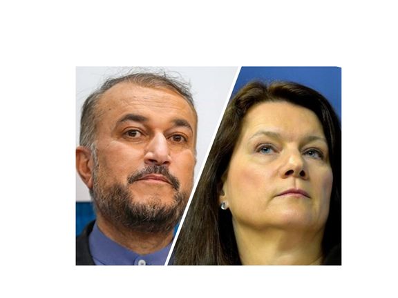 امیرعبداللهیان در تماس تلفنی با وزیر خارجه سوئد: بازداشت و دادگاه حمید نوری غیرقانونی است