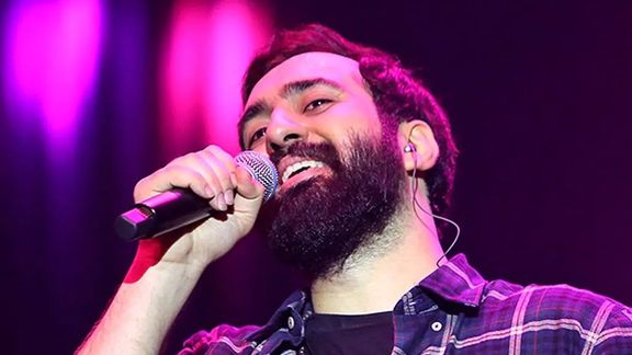 Iranian pop singer Mehdi Yarrahi