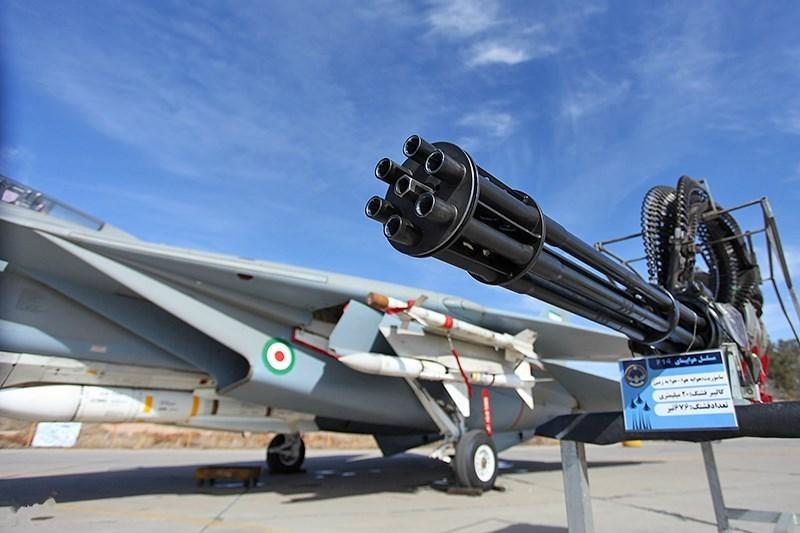 Iranian F-14 Tomcat’s M61A1 Vulcan gun. Undated