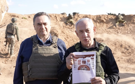 بنیامین نتانیاهو: خامنهای در حالی که با آمریکا مذاکره میکند، از نابودی اسرائیل میگوید