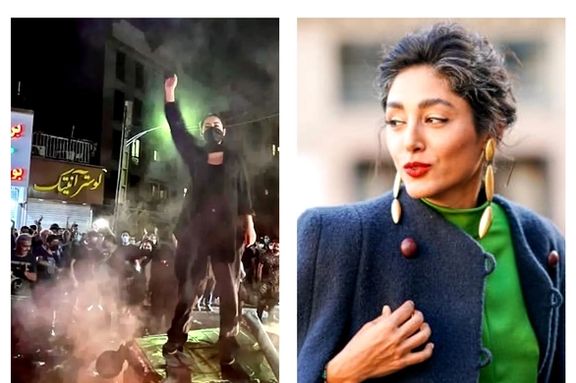 گلشیفته فراهانی به معترضان: حرکت خودجوش شما ۱۷۰ سال از عهده مردان این سرزمین برنیامد
