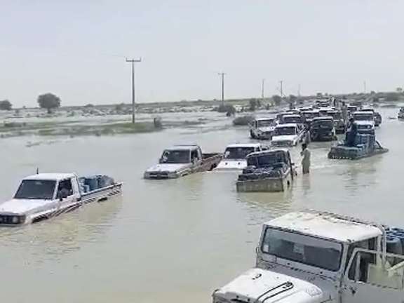 Recent flooding in Iran