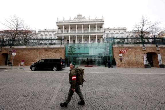 Palais Coburg in Vienna, venue of Iran nuclear talks for 11 months.