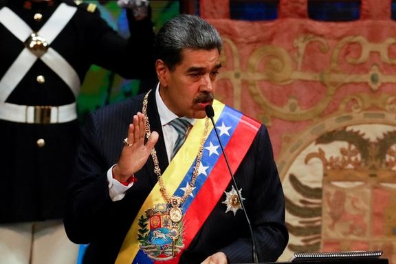 نیکولاس مادورو، رییسجمهوری ونزوئلا که به تقلب در انتخابات متهم شده