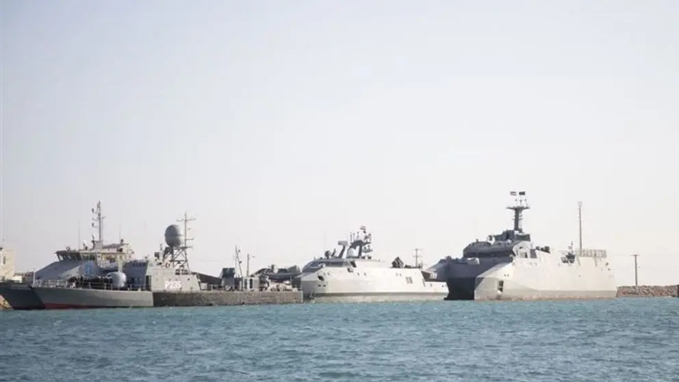 Iran sends four navy vessels to UAE for first time