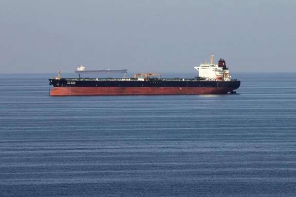 An oil tanker in the Persian Gulf