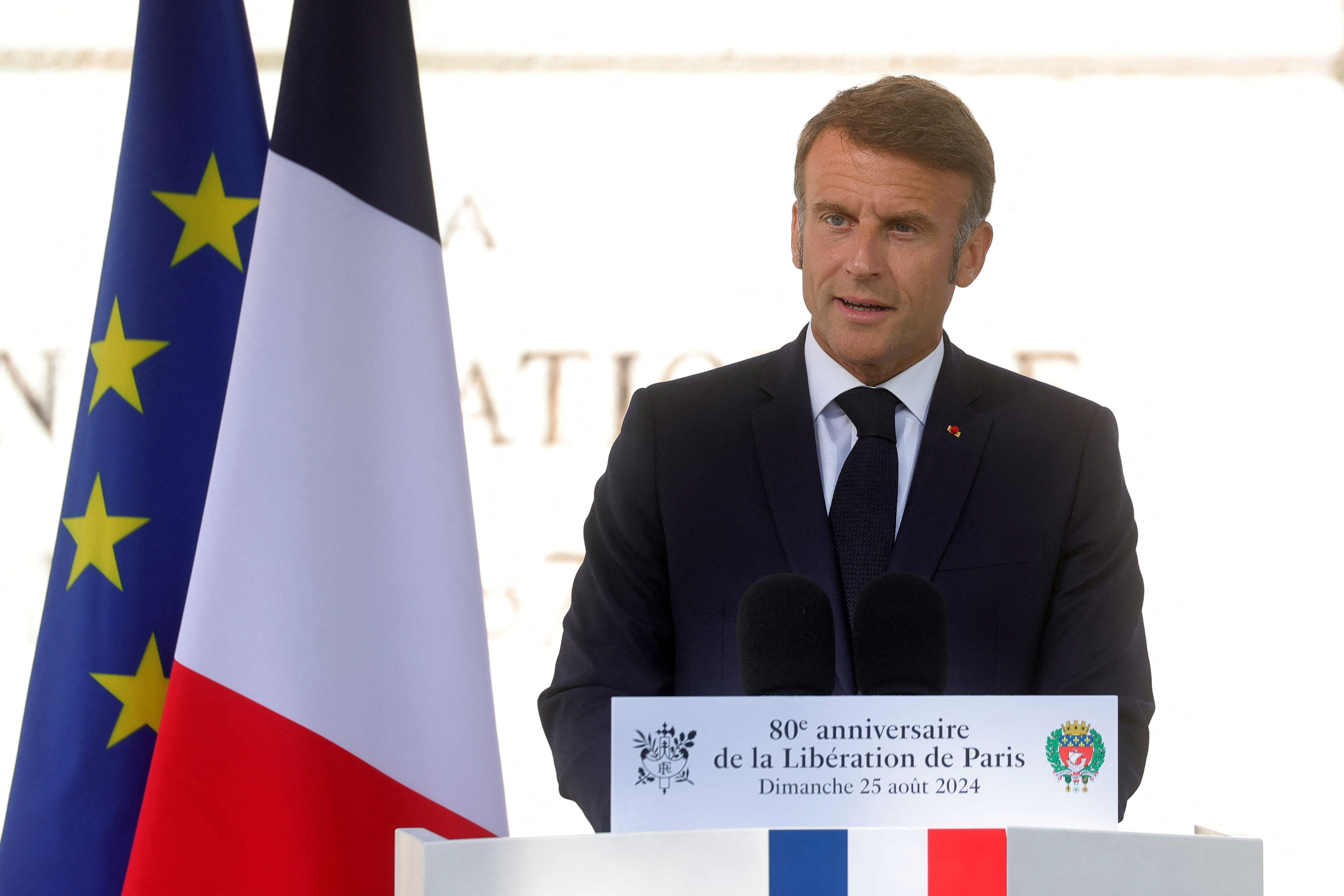 امانوئل مکرون، رییس‌جمهوری فرانسه 
