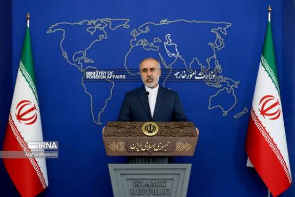 Iran's foreign ministry spokesman Nasser Kanaani