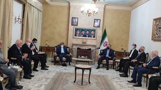 Iran's Foreign Minister Meets With Palestinian Groups In Beirut