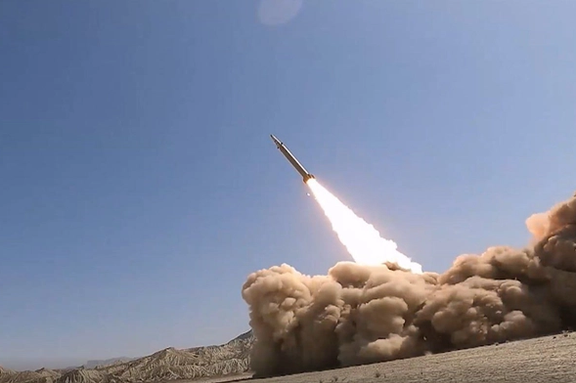 Test launch of Iran's Qassem Basir ballistic missile in May 2025.