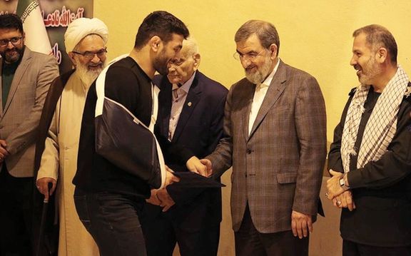 محسن رضایی: سلام نظامی کشتیگیران ما پیامی به دشمنان است