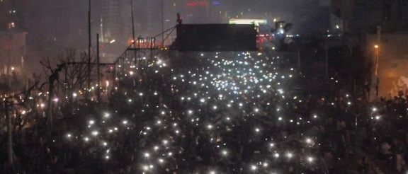 At least 1.5 million people took to Tehran streets on January 8, source says