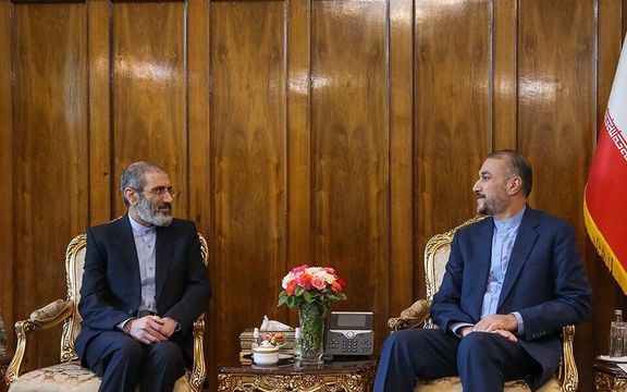 اسدالله اسدی، دیپلمات آزادشده از زندان بلژیک، با امیرعبداللهیان دیدار کرد