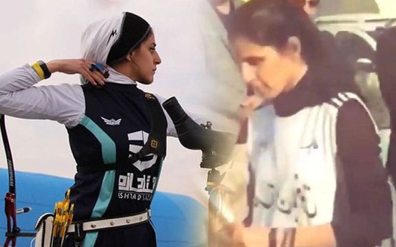 تعهد حراست وزارت ورزش از کمانداری که حجاب اجباری از سر برداشت