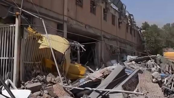 Evin Prison's Ward 209 run by Ministry of Intelligence, after Israeli strikes.