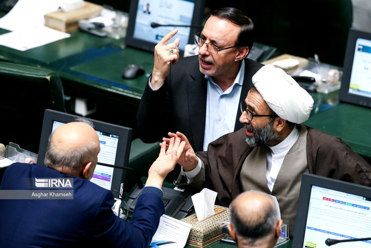 A session of the Iranian parliament on March 10, 2024 