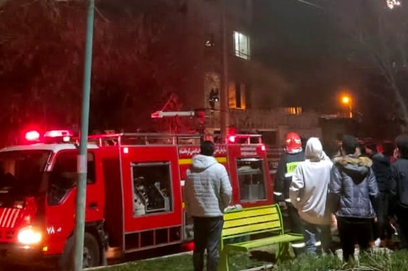 دو کشته و ۲۱ مصدوم در آتشسوزی یک ساختمان مسکونی در کرمانشاه