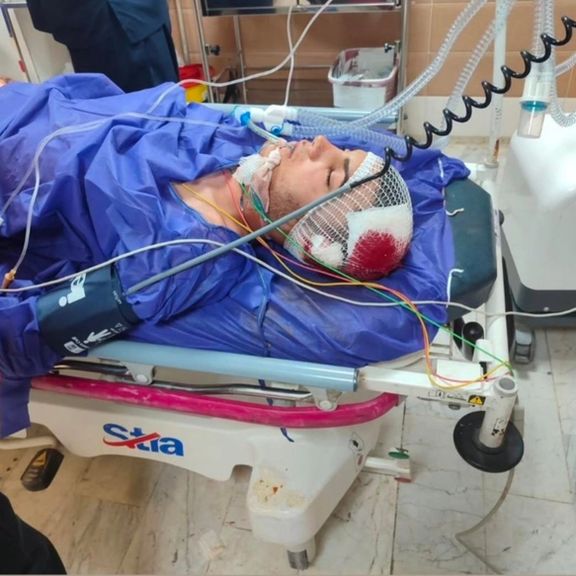 Reza Moradi at Valian Hospital in Aligudarz, Lorestan, Iran.