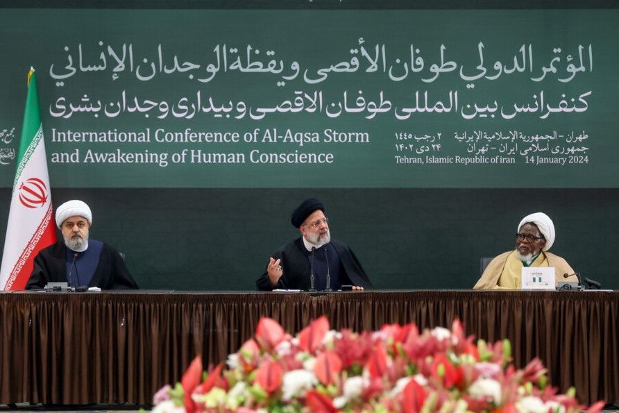 ابراهیم رئیسی: بدون هیچ لکنت زبانی حمایت خود را از گروه‌های فلسطینی اعلام می‌کنیم