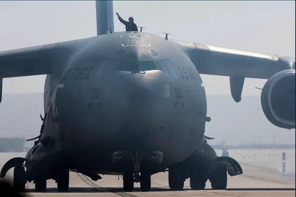 رادیو ارتش اسرائیل: پنج هواپیمای آمریکا در پایگاه نواتیم اسرائیل فرود آمدند