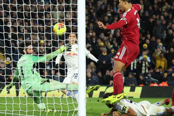 لیدز ۳-۳ لیورپول؛ توقف ناامیدکننده لیورپول برابر تیم ۱۶ جدول