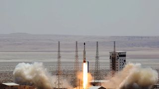 Iran satellite launch signals defiance after war with Israel, experts say
