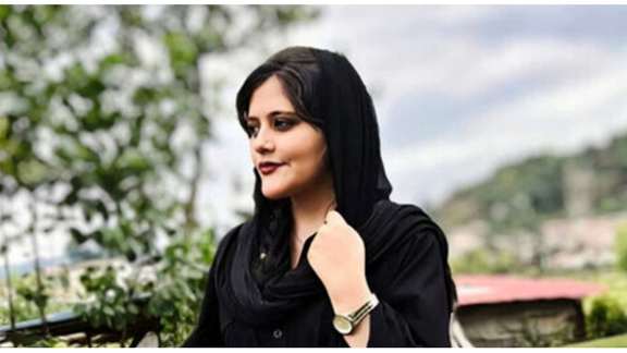 Mahsa Amini, the Iranian woman whose death in 2022 sparked large anti-regime protests in Iran.
