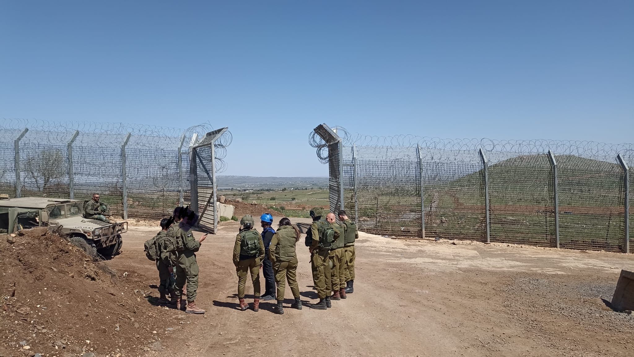 دیوار مرزی سوریه و اسرائیل